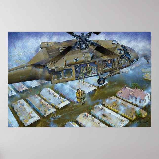 När Levéerna Fattiga av David Russell Poster (Framsidan)