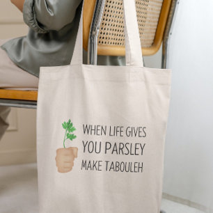 När Life Ge används parsley gör du tabletten Tygkasse