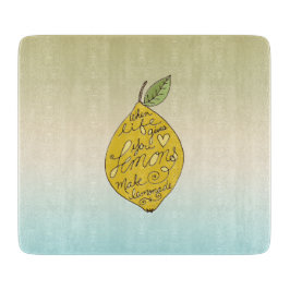När Life Ge är du Lemons Ombre
