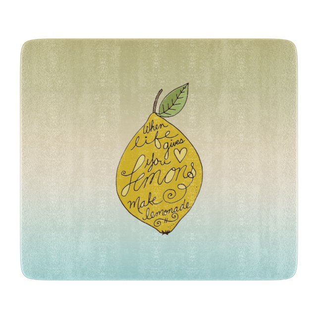 När Life Ge är du Lemons Ombre (Framsidan)