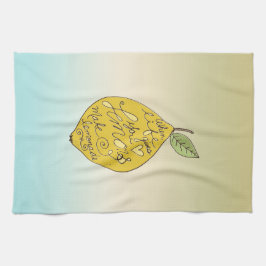 När Life Ge är du Lemons Ombre Kökshandduk
