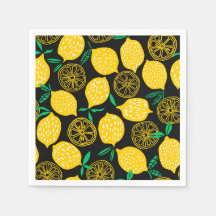 När Life Ge är du Lemons Sunny Gult Lemon