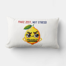 När Life Ge du leker Tecknad Lumbarkudde