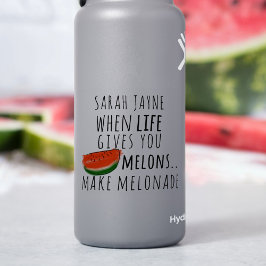 När Life Ge smälter du Roligten Watermelon Sticker Klistermärken