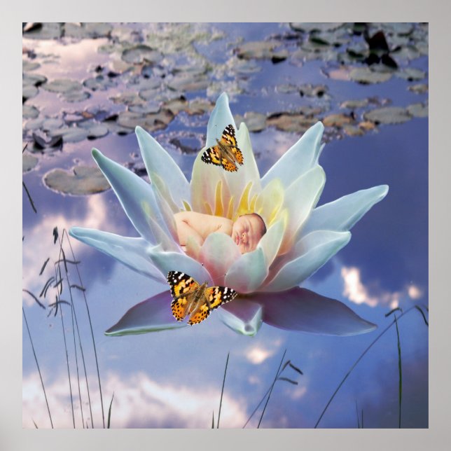 När lite baby går till sömn poster (Framsidan)