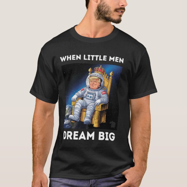 NÄR LITTLE MANAR DREAM BIG T SHIRT (Framsida)