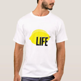"När liv ger dig citron grafiska utslagsplats T-shirt