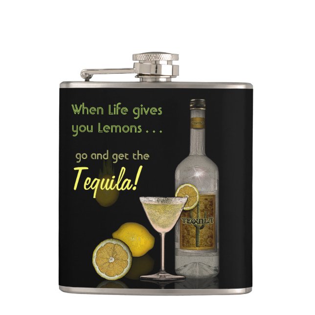 När liv ger dig citroner… fickplunta (Framsidan)