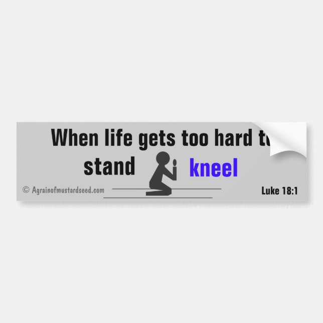 När livet blir för hårt bildekal (Framsidan)