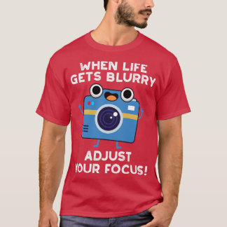 När livet blir oskarpt anpassar du din fokuserade t shirt