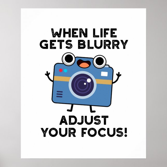 När livet blir oskarpt anpassar du ditt fokus till poster (Framsidan)