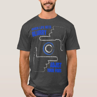När livet blir suddigt justerar du fotona t shirt