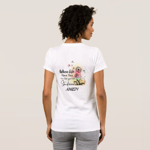När livet Ge dig mer än du står. Kneel T Shirt