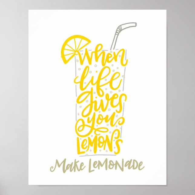 När Livet Ge... Poster (Framsidan)