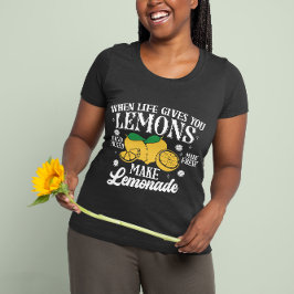 När Livet Ger Dig Citroner För Hand T Shirt