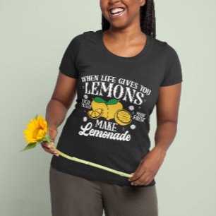 När Livet Ger Dig Citroner För Hand T Shirt