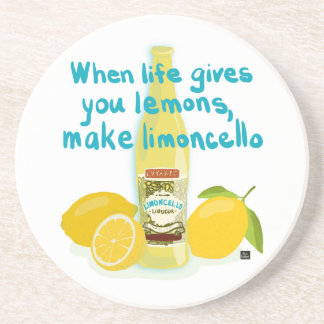 När Livet Ger Dig Citroner - Gör Limoncello Underlägg