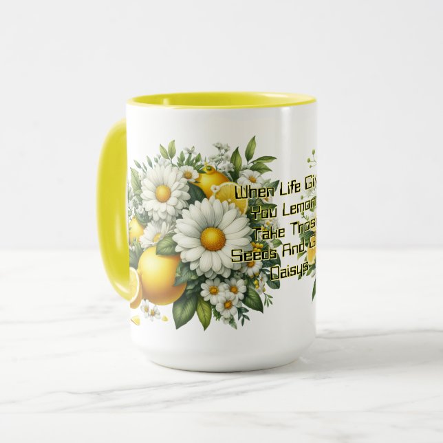 När Livet Ger Dig Citroner  Mugg (Framsida vänster)