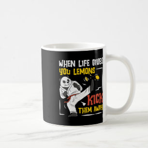 När Livet Ger Dig Citroner Sparka Bort Dem Ett Sho Kaffemugg