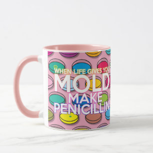 När Livet Ger Dig Form Svamp Kul Rosa Mugg