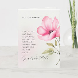 När livet känner sig överväldigande - uppmuntrande tack kort