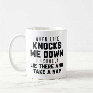 När livet slår mig ner kaffemugg