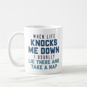 När livet slår mig ner kaffemugg