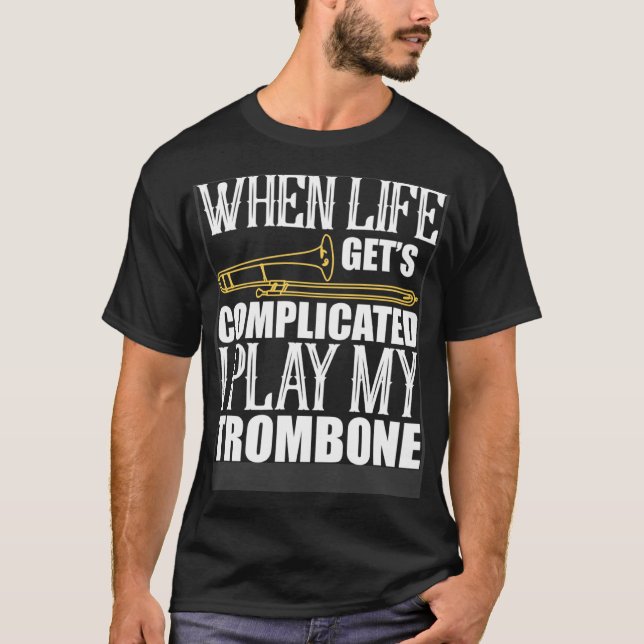 När livets trimben blir komplicerat t shirt (Framsida)