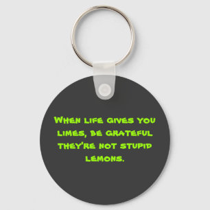 När livge dig limefrukter nyckelring