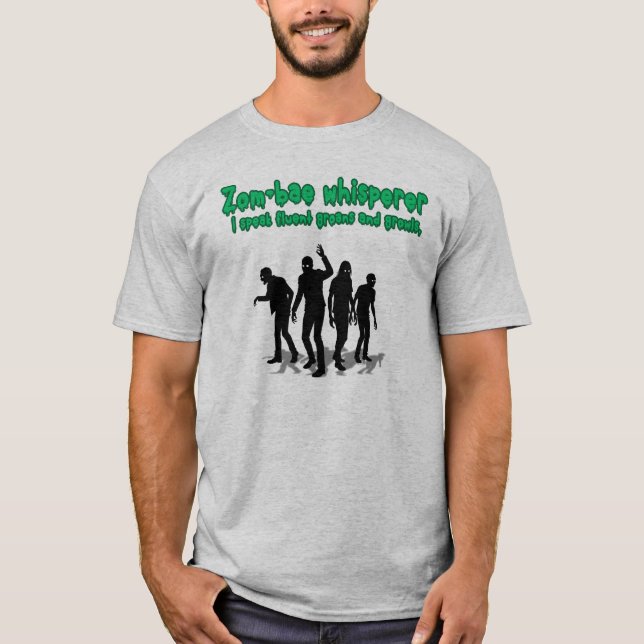 När man älskar den speciella Zom-BAE T Shirt (Framsida)