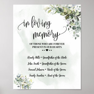 När man älskar minnesminnesminnesstund, kan eukaly poster