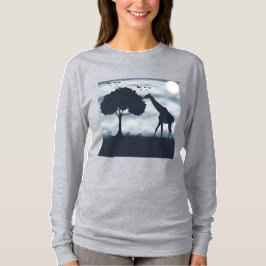 När Måne viskar till Giraffe T Shirt