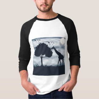 När Måne viskar till Giraffe T Shirt