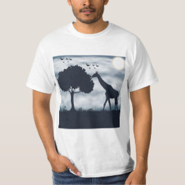 När Måne viskar till Giraffe T Shirt