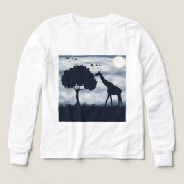 När Måne viskar till Giraffe T Shirt