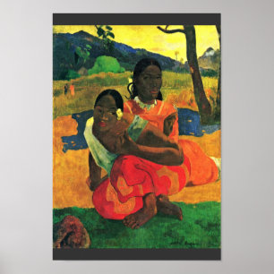 När marry du? (Faa Nafea Ipoipo?) från Gauguin Poster
