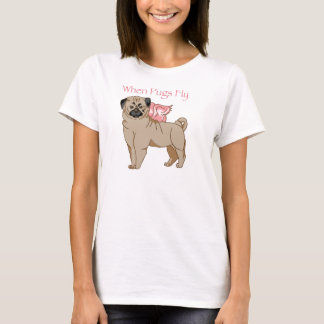 När mops flyger t-shirt