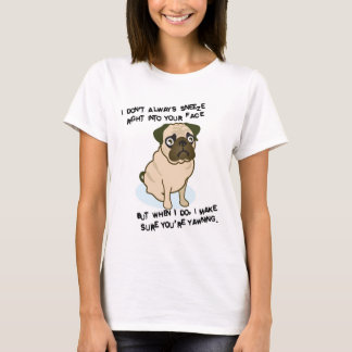 När mops nysar tee shirt