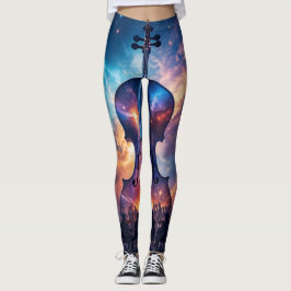 När Music möter Cosmos Leggings Tights
