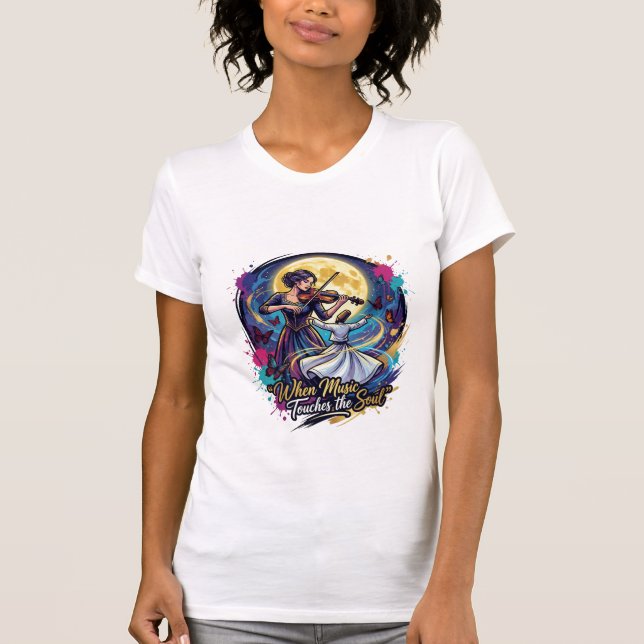 När musiken blir rörelse t shirt (Framsida)