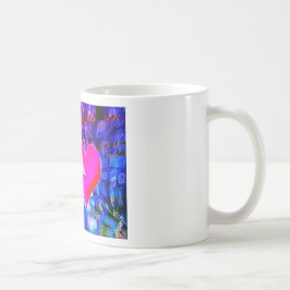 När musikpil riktade in sig på hjärtat kaffemugg