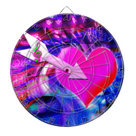 När musikpil riktade in sig på hjärtat piltavla