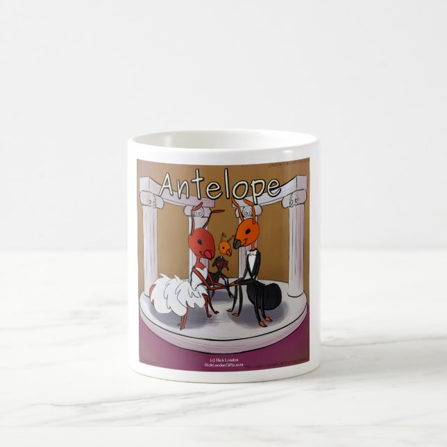 När myror gifter sig rolig serie kaffemugg (Center)