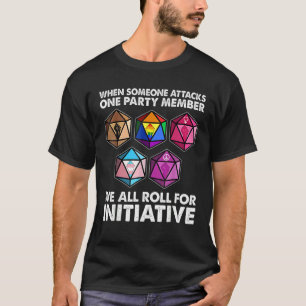 När någon attackerar en medlem i Party så vill vi T Shirt