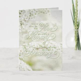 När någon du älskar blir ett skattat minne kort