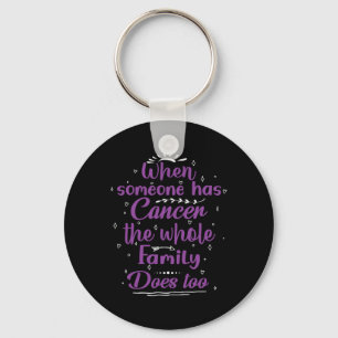 När någon har cancer gör hela familjen också det nyckelring