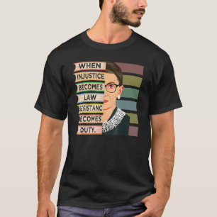 När orättvisa blir till lagmotstånd blir en skyldi t shirt