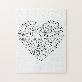 När Ord Misslyckas musikhögtalare Pussel