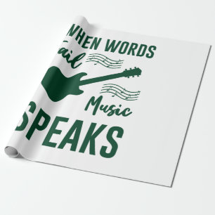 När Ord Misslyckas Musikspråk Presentpapper