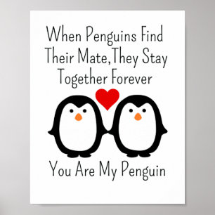 När Penguins hittar sin mage stannar de tillsamma Poster